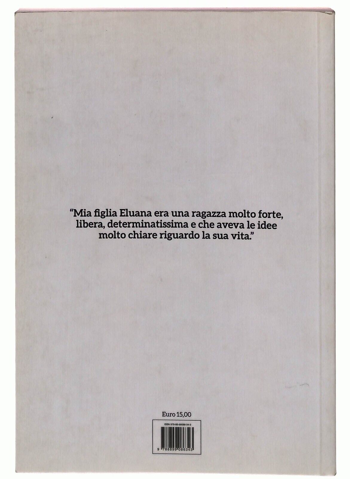 EBOND Eluana 6233 Giorni Fumetto Su Vicenda Di Eluana Englaro Libro LI029365