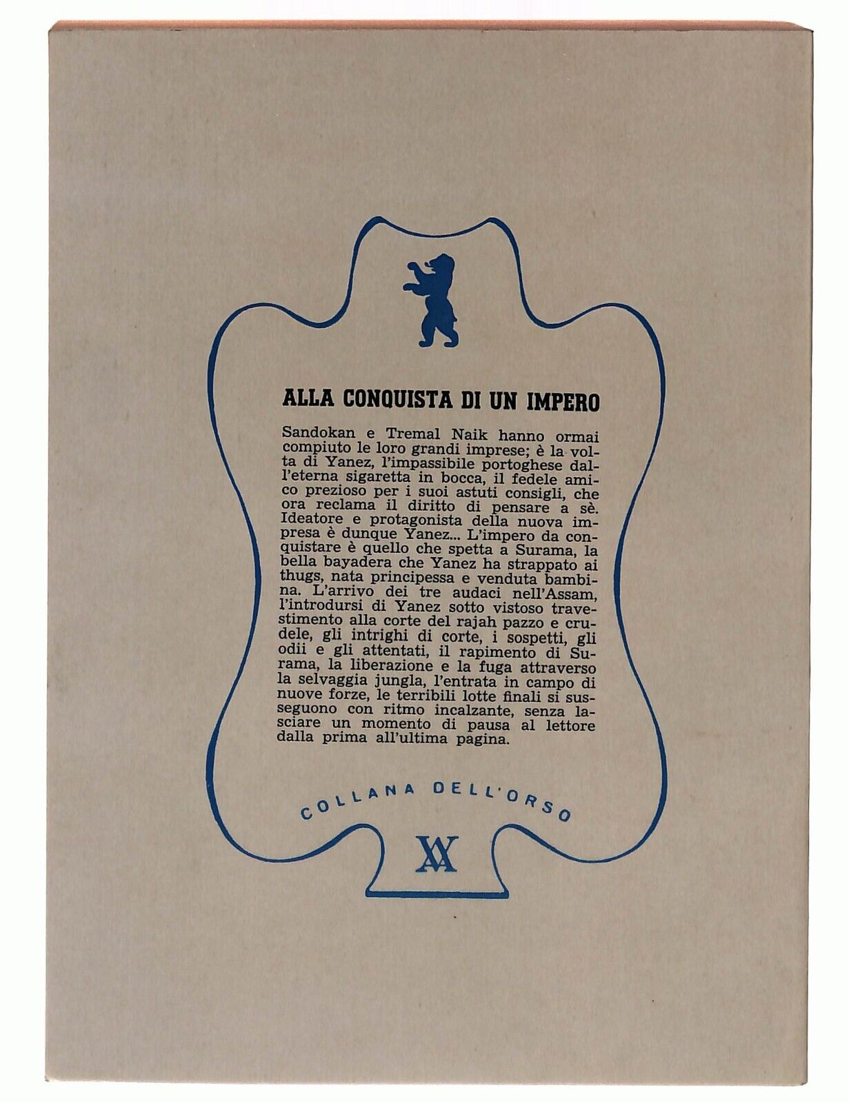 EBOND Alla Conquista Di Un Impero Emilio Salgari Dell'orso 1959 Libro LI029413