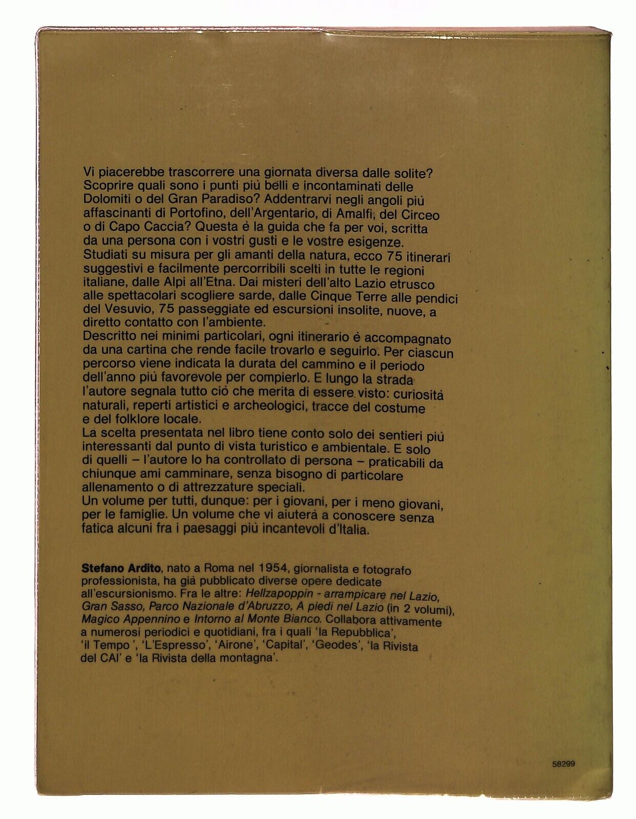 EBOND Andar Per Sentieri Sefano Ardito Serie Gorlich 1986 Libro LI029463