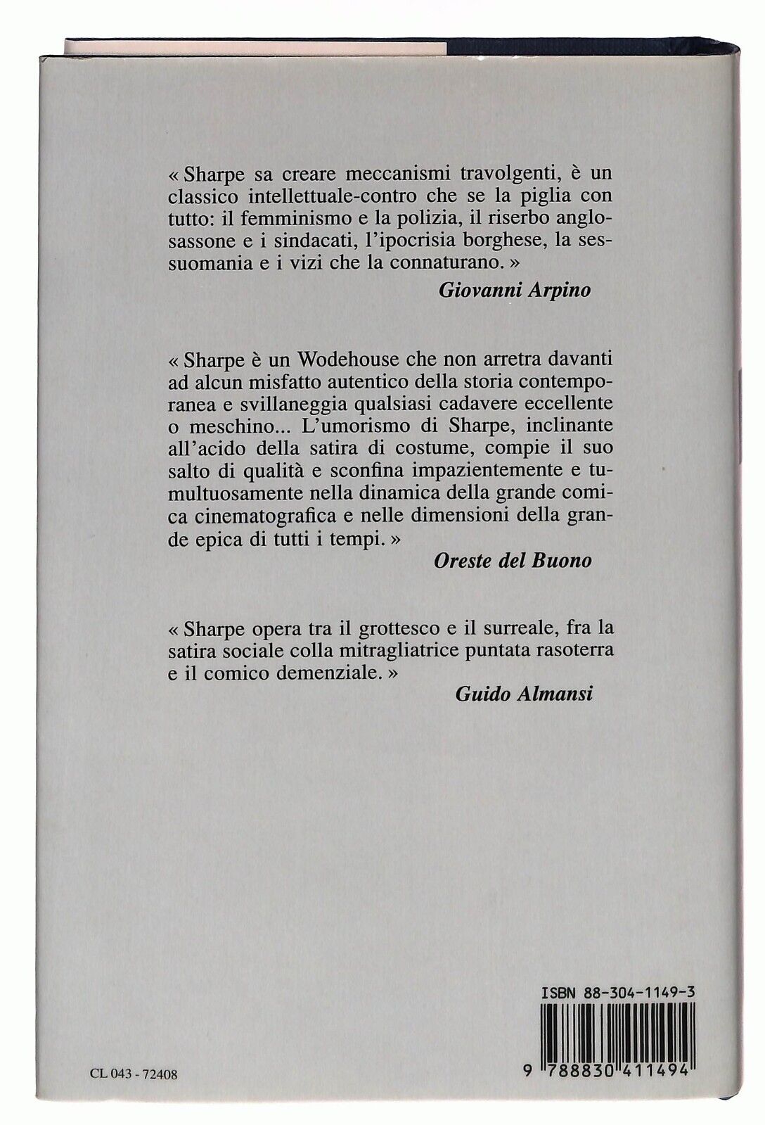 EBOND Oltraggio Al Pudore Tom Sharpe Longanesi 1993 Libro LI029651