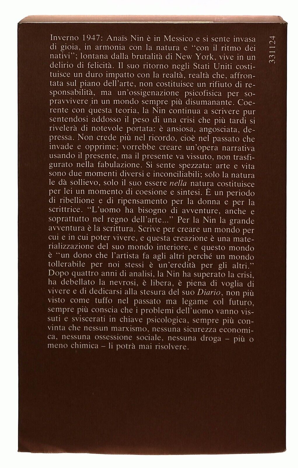 EBOND Il Diario Anais Nin Vol. Quinto 1947-1955 Bompiani 1980 Libro LI029806
