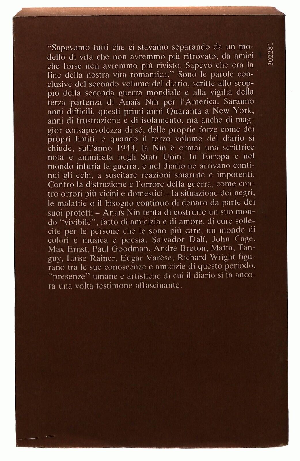 EBOND Il Diario Anais Nin Vol. Terso 1939-1944 Bompiani 1979 Libro LI029853
