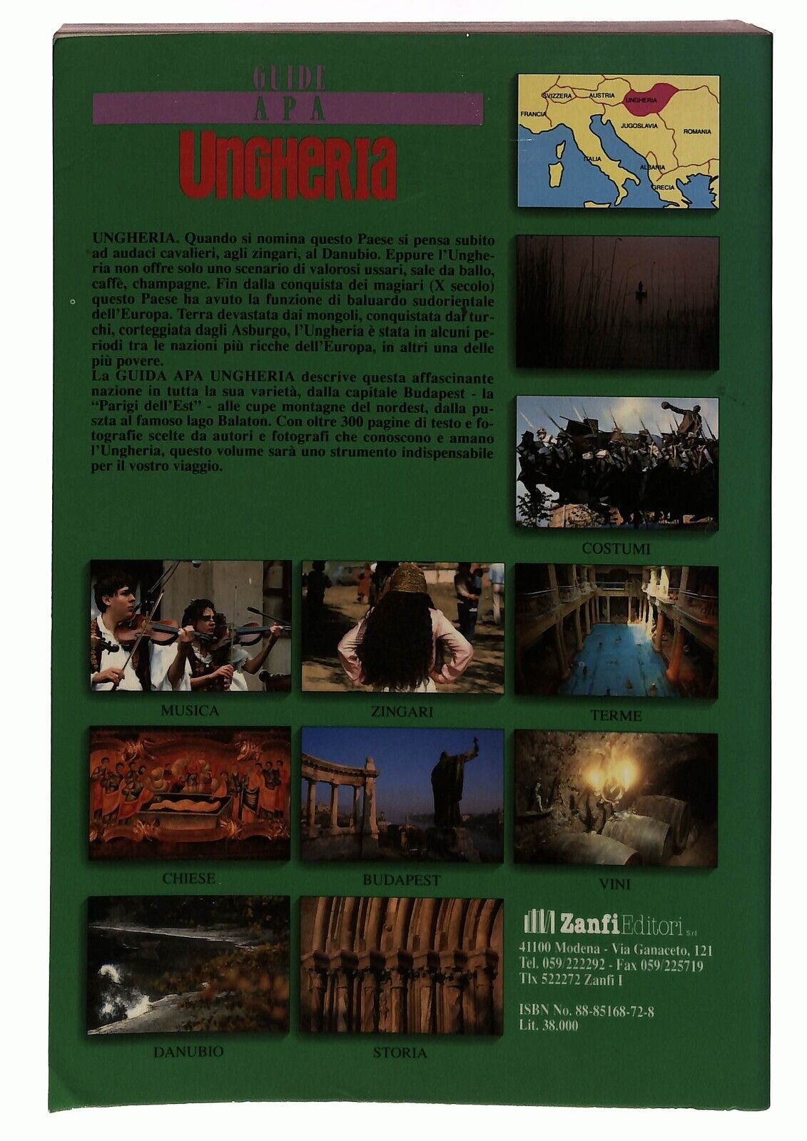 EBOND Guide Apa Ungheria Marton Radkai Zanfi 1991 Libro LI030006