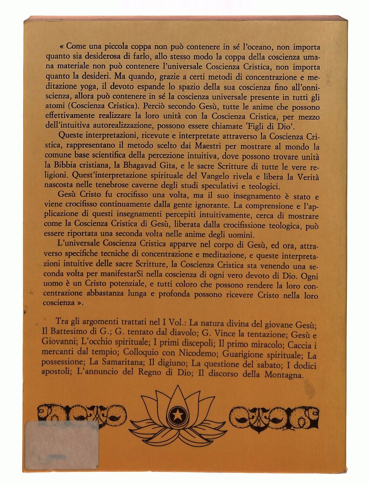 EBOND Il Vangelo Di Gesu Secondo Paramhansa Yogananda Vol. Primo Libro LI030010