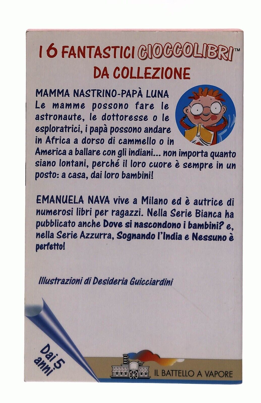 EBOND Mamma Nastrino Papa Luna E. Nava Kinder 2008 Libro LI030606