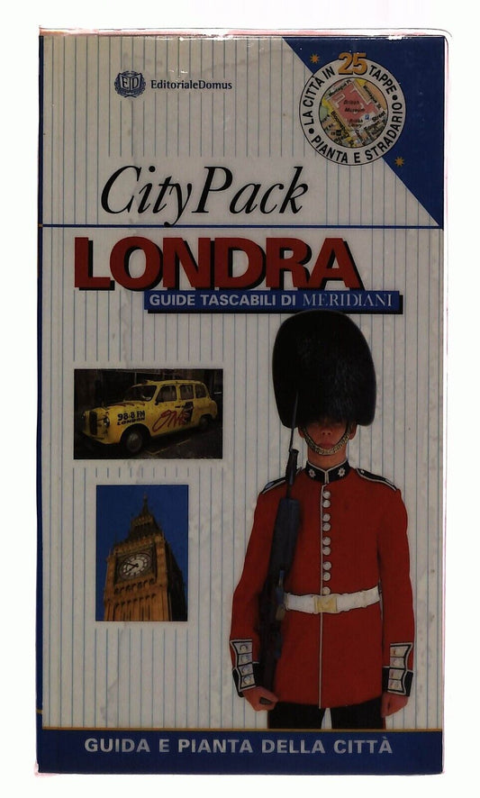 EBOND City Pack Londra Guide Tascabili Pianta Della Citta 1998 Libro LI030810