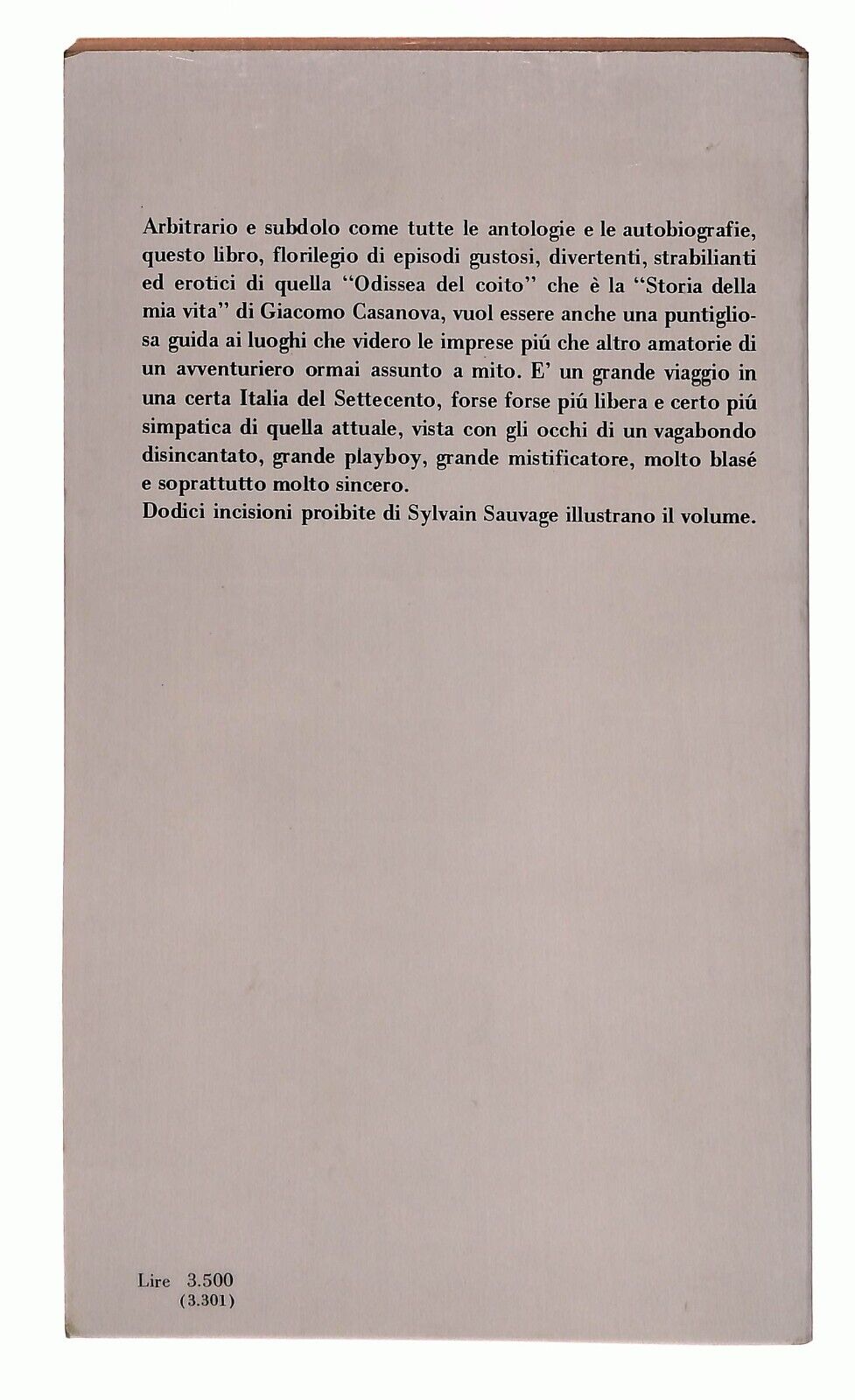 EBOND Alcove D'italia Giacomo Casanova Formichiere 1976 Libro LI031608