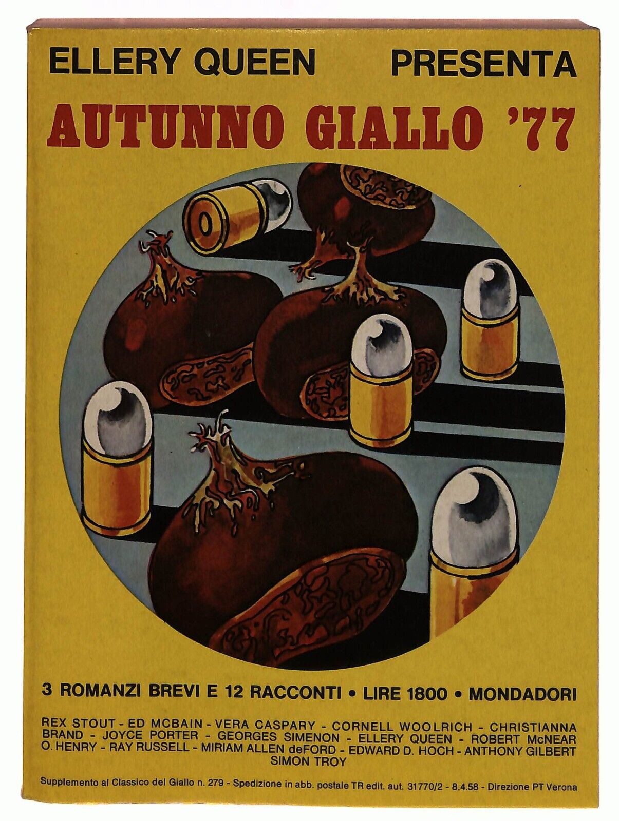 EBOND Ellery Queen Autunno Giallo Mondadori Libro LI032208