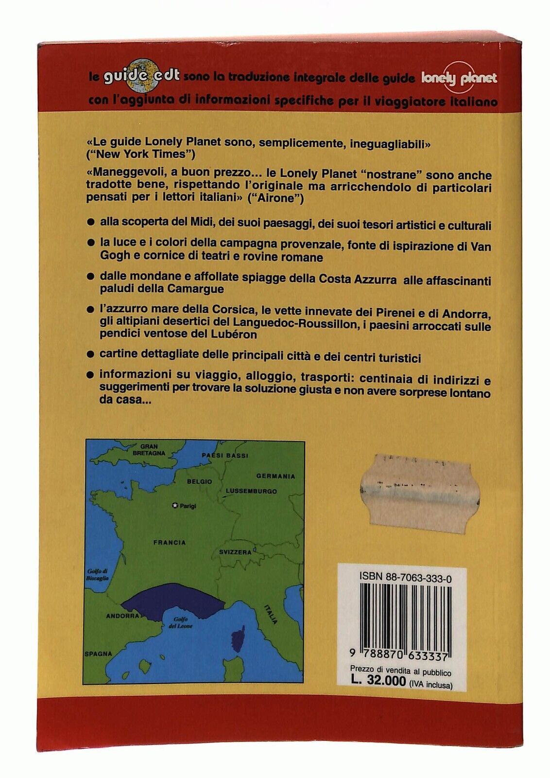EBOND Francia. Provenza, Costa Azzurra, Corsica, Languedoc, Rous Libro LI033167