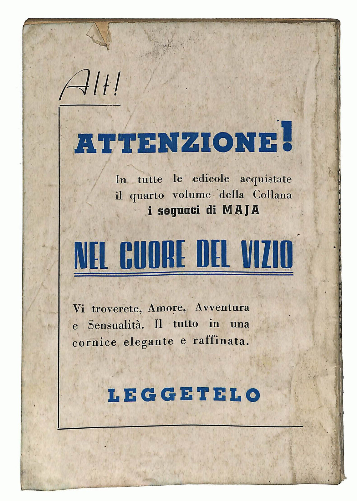 EBOND I Seguaci Di Maja N. 3 L'angelo Del Peccato Libro LI033242