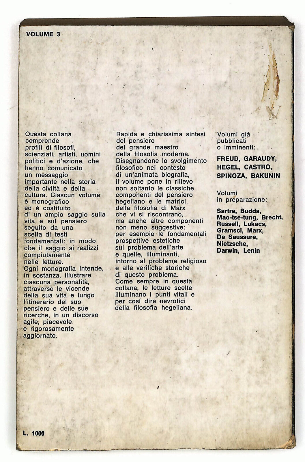 EBOND Hegel La Vita Il Pensiero i Testi Esemplari Di K Papaiannou Libro LI033288