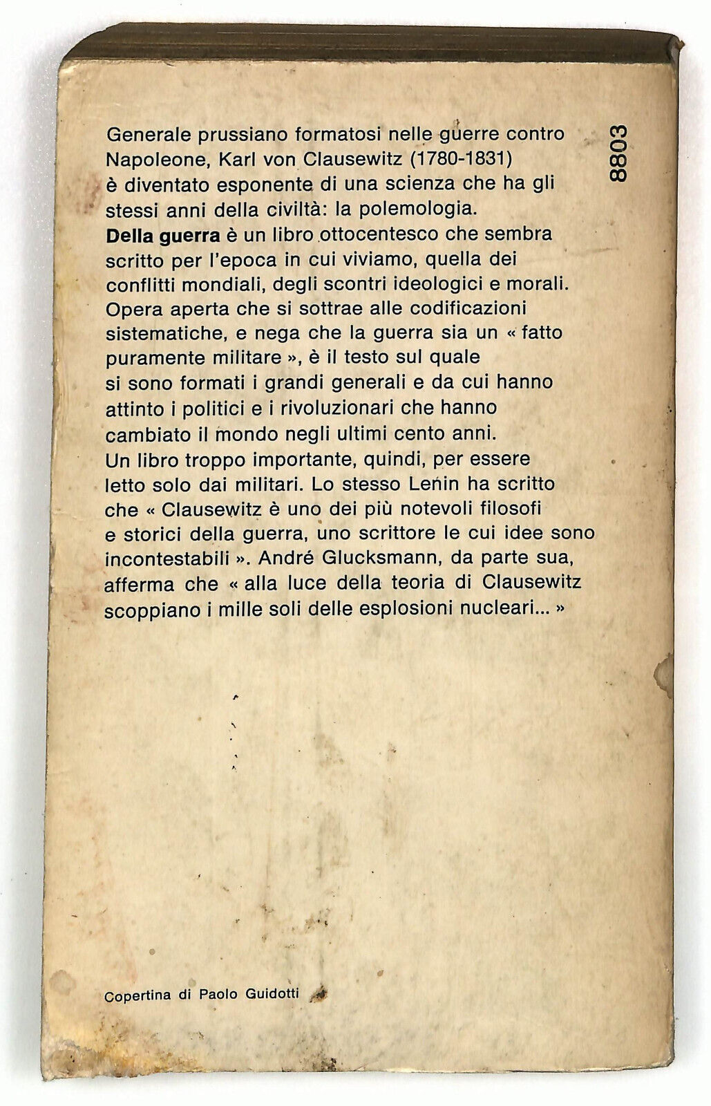 EBOND Della Guerra Vol 1 Di Karl Von Clausewitz Libro LI033291