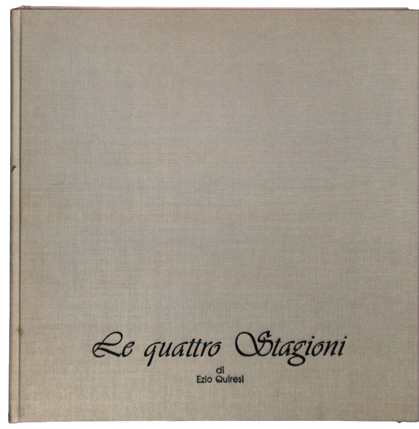 EBOND Le Quattro Stagioni Ezio Quiresi 1990Li0033376 Libro LI033376