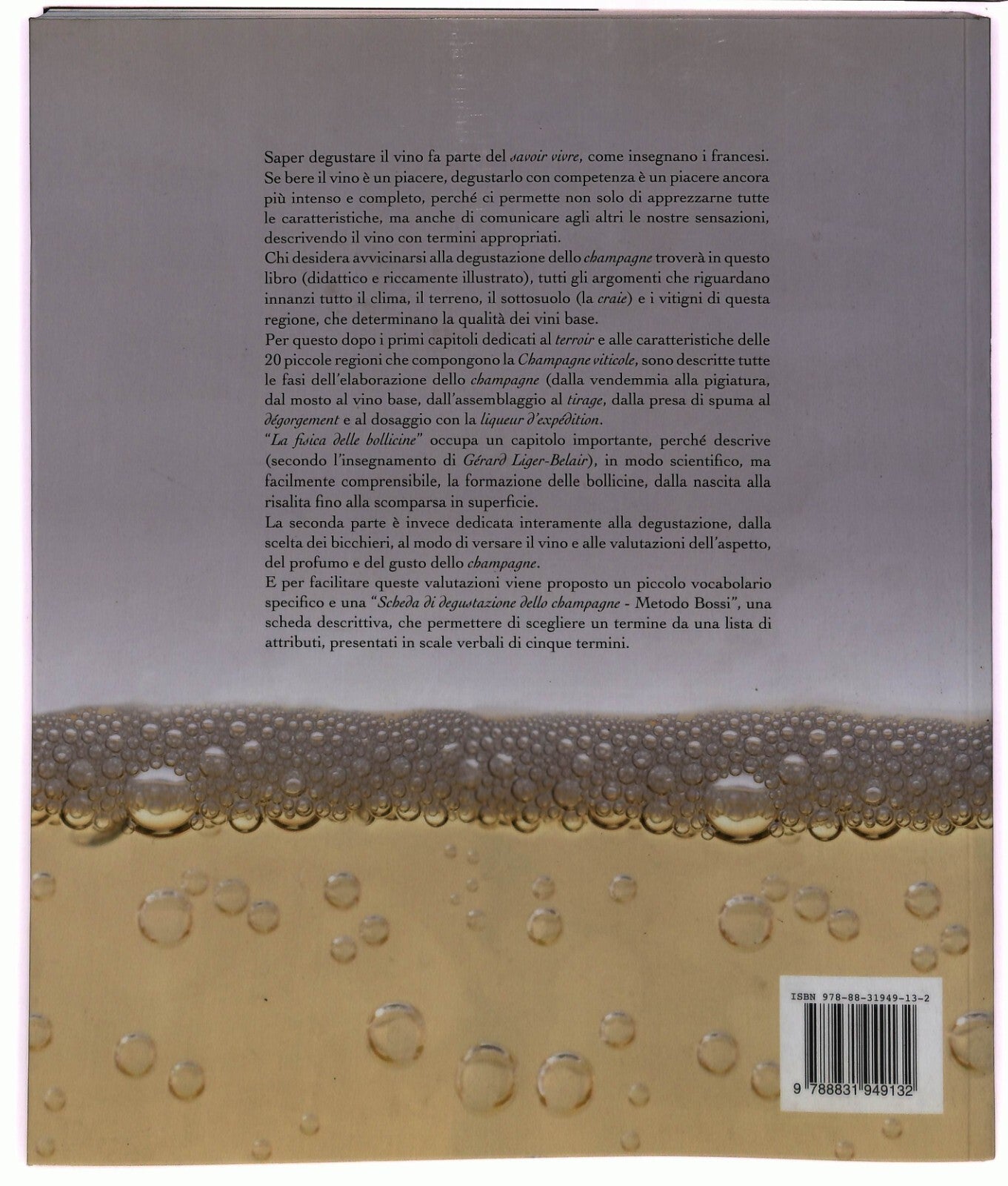 EBOND La Degustazione Dello Champagne Giancarlo Bossi 2018Li0033378 Libro LI033378