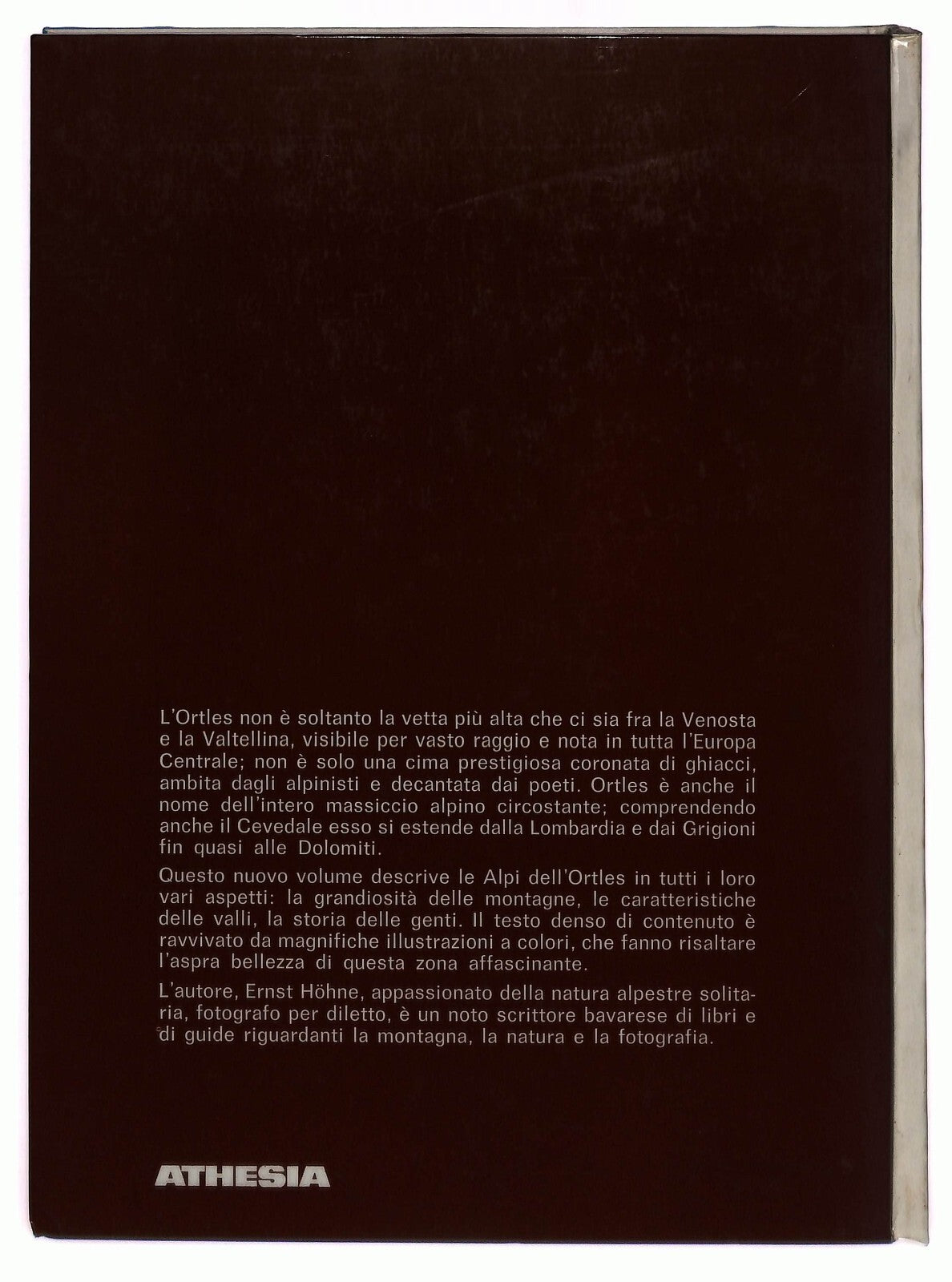 EBOND Ortles. Vette, Valli, Genti Athesia 1981Li0033384 Libro LI033384