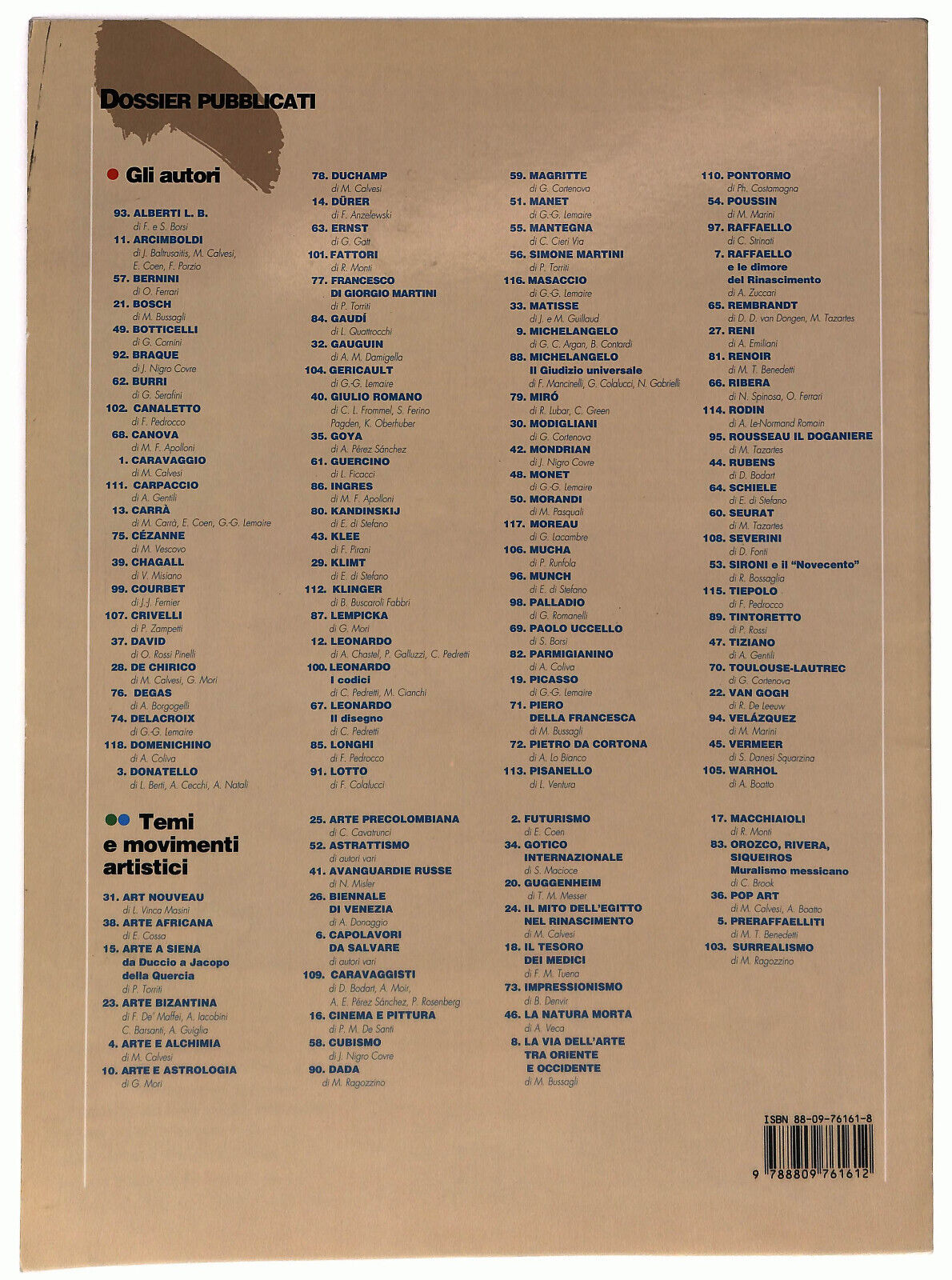 EBOND Art Dossier Rembrandt Giunti Libro LI033433