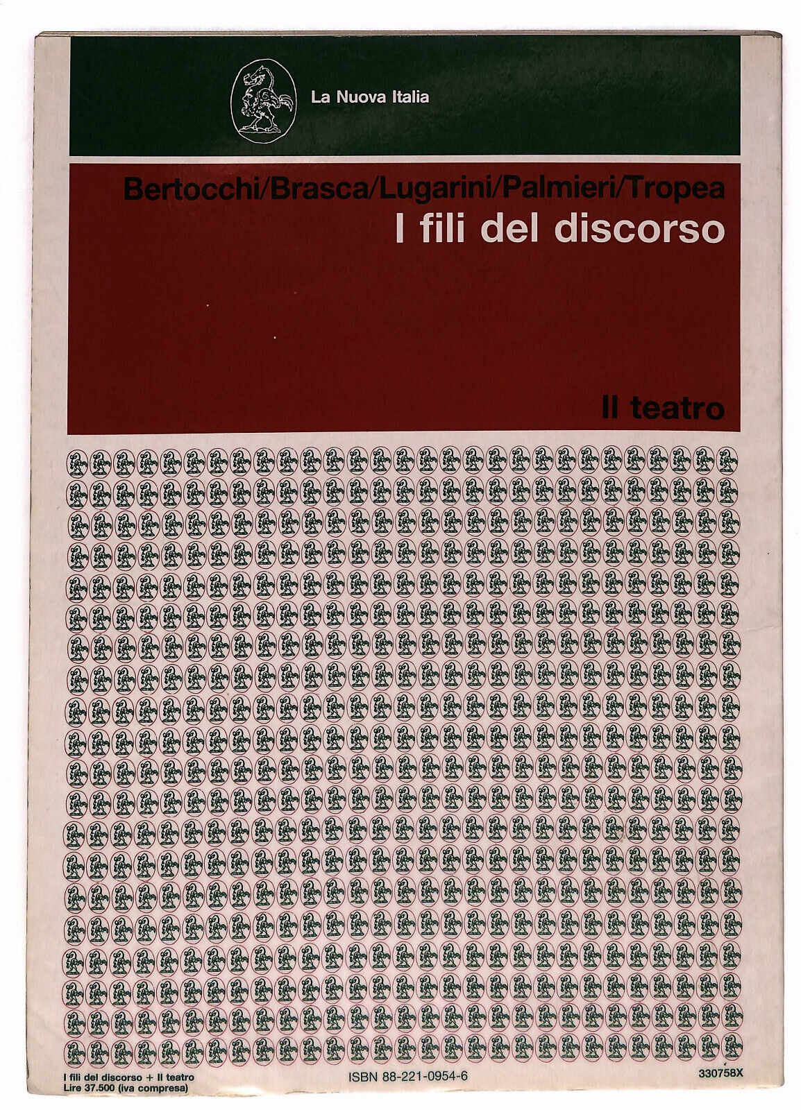 EBOND I Fili Del Discorso Il Teatro La Nuova Italia Libro LI033561