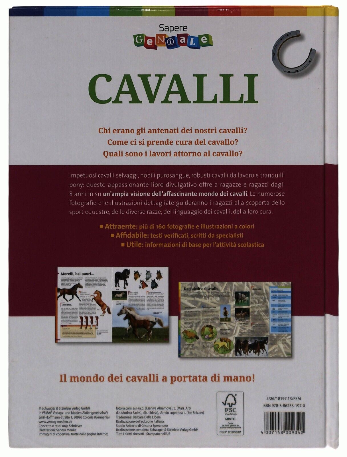 EBOND Sapere Geniale Cavalli Anja Schriver Libro LI033656