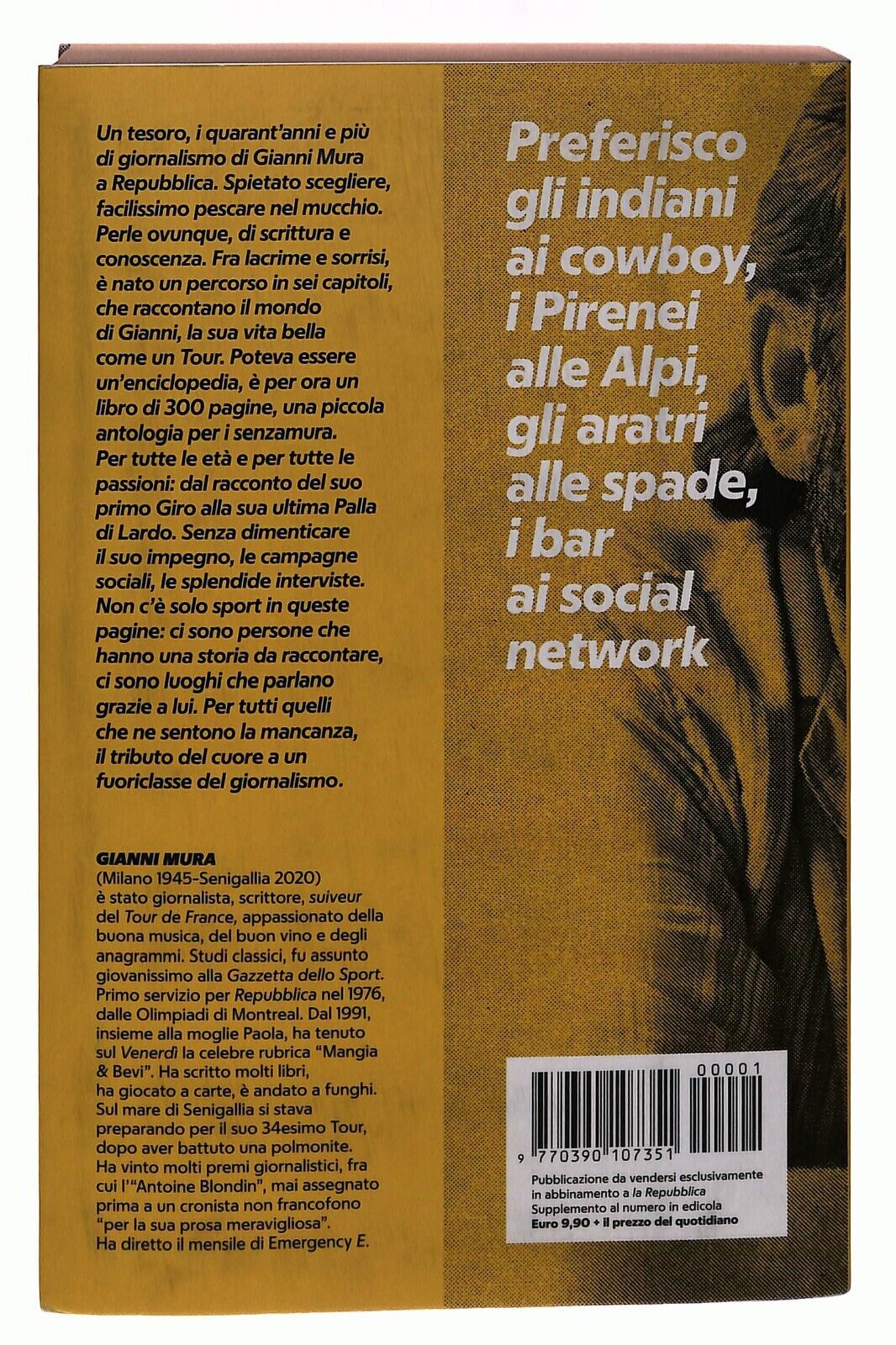 EBOND Il Mondo Di Gianni Mura La Repubblica 2020 Libro LI033683