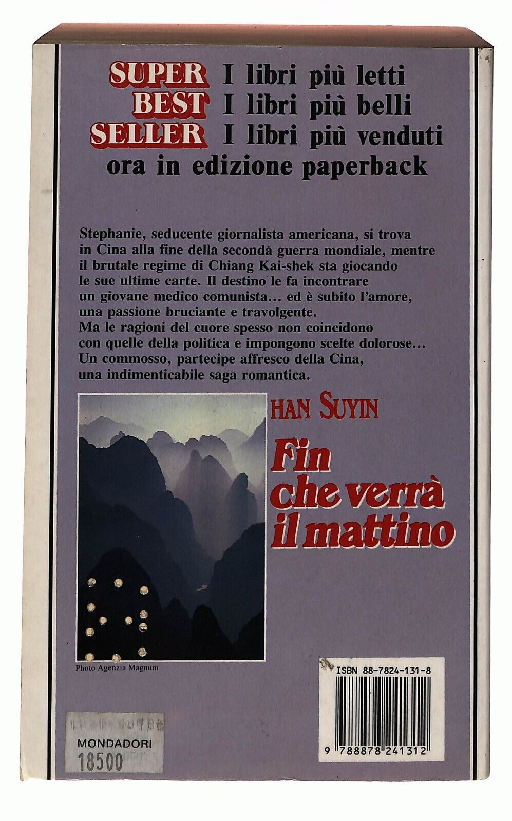 EBOND Fin Che Verra Il Mattino - Han Suyin 1995 Libro LI033754
