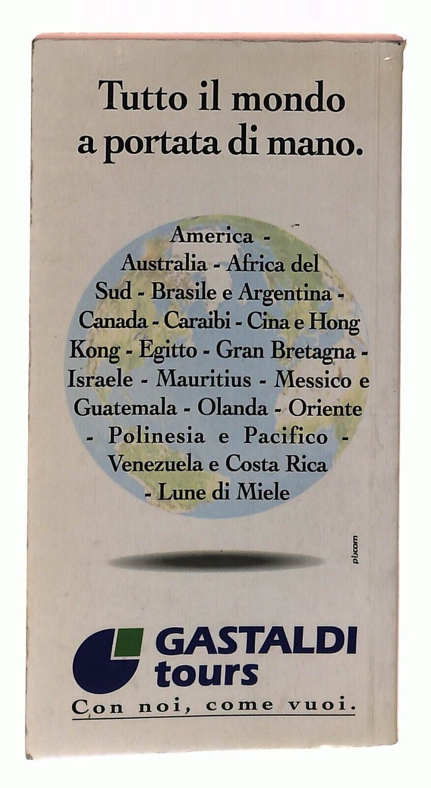 EBOND Atlante Turistico Mondiale Gente Viaggi 1996 Libro LI033790