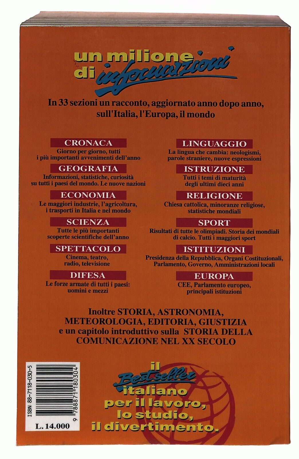 EBOND IlDei Fatti 1996 Libro LI033808