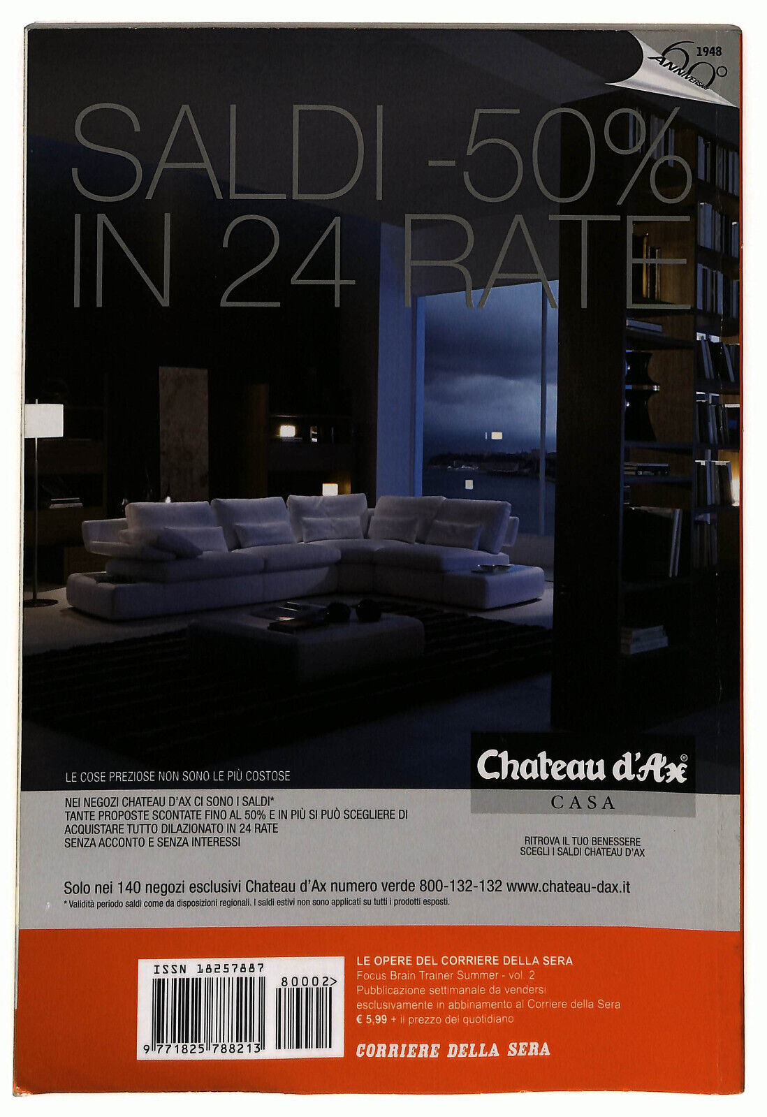 EBOND Brain Trainer Focus Summer 2 Corriere Della Sera 2008 Libro LI033832