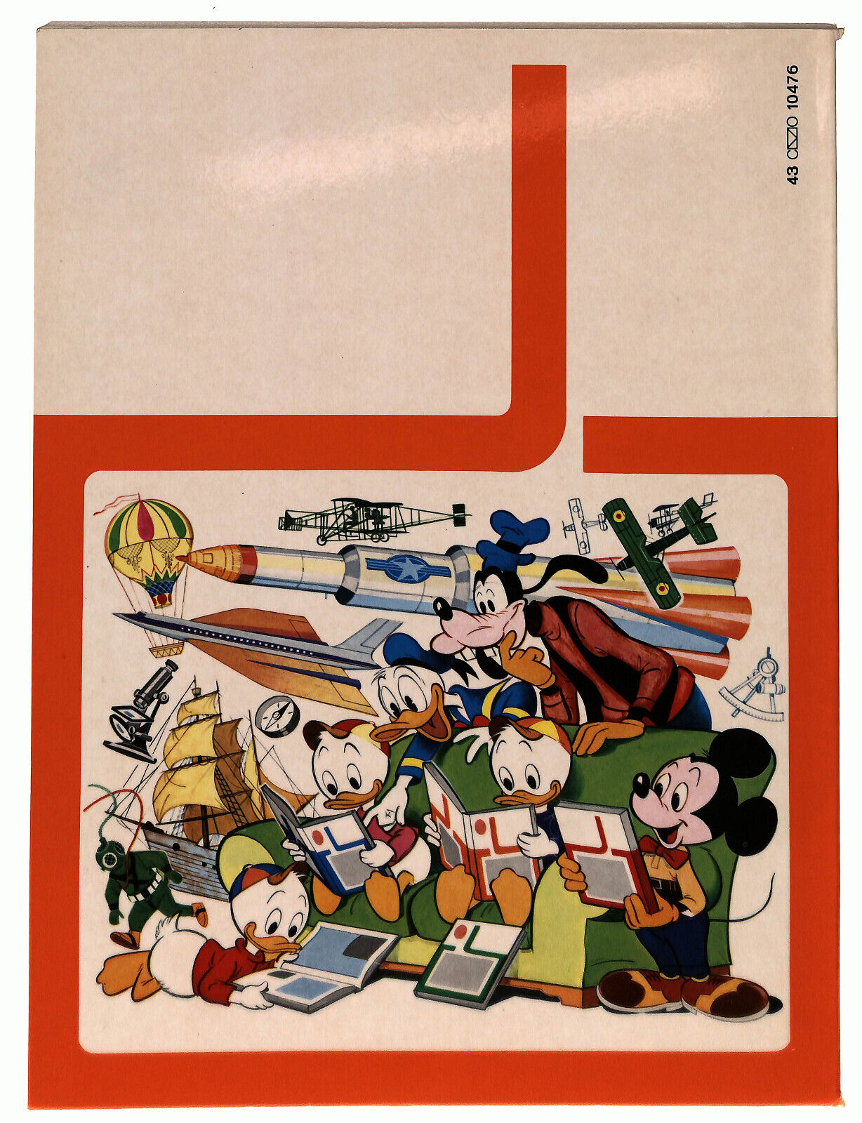 EBOND Enciclopedia Disney N. 43 1972 Indice Generale Libro LI033877