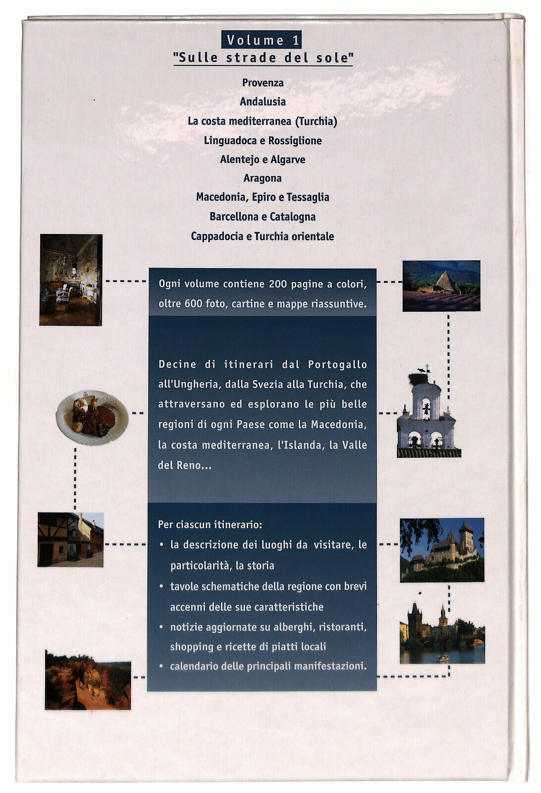 EBOND Itinerari D'euoropa Vol. 1 Sulle Strade Del Sole Tci Libro LI033952