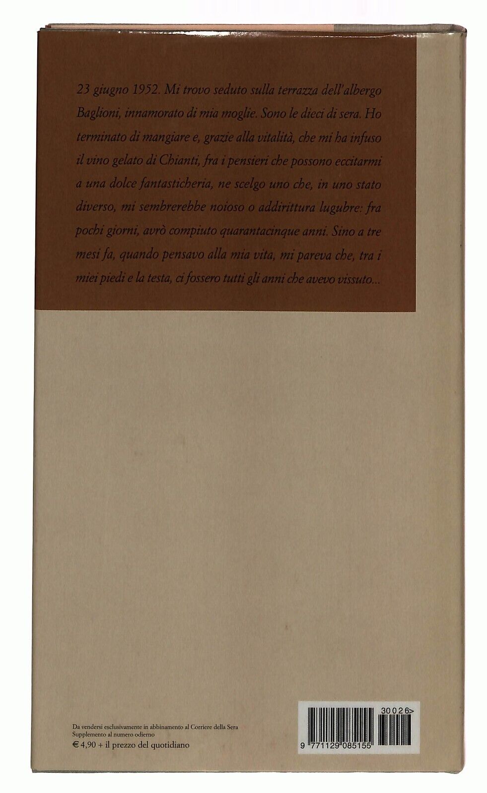 EBOND Paolo Il Caldo Vitaliano Brancati Corriere Della Sera 2003 Libro LI034059
