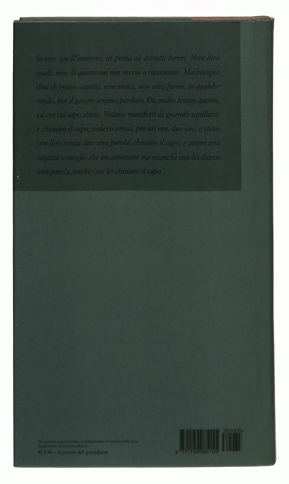 EBOND Conversazione In Sicilia Elio Vittorini Corriere Sera N.35 Libro LI034081