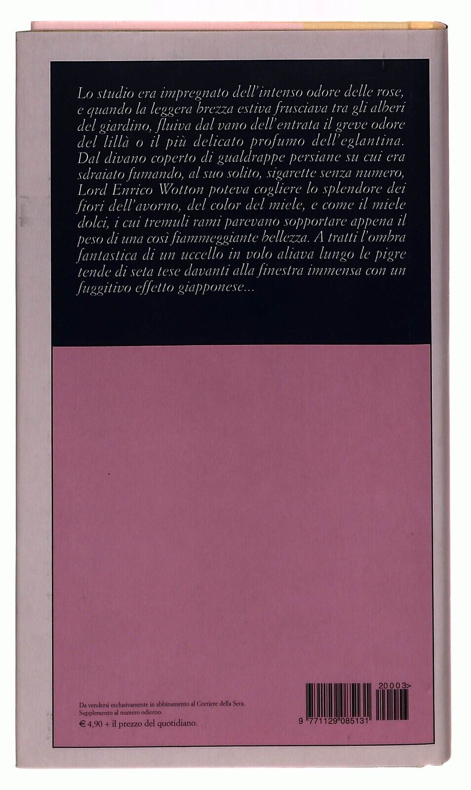 EBOND Il Ritratto Di Dorian Gray Oscar Wilde Corriere Sera N.3 Libro LI034114