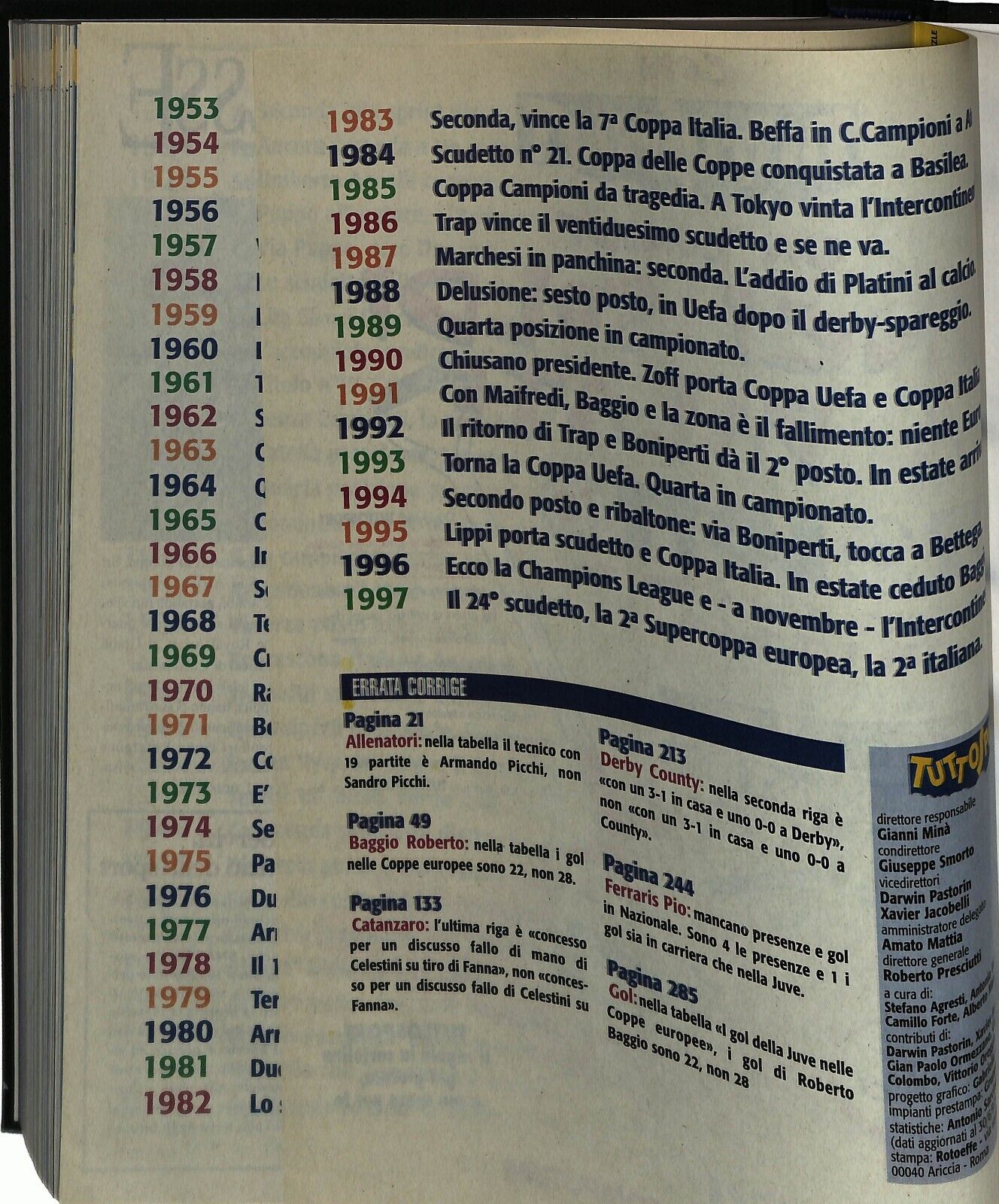 EBOND Only Juve i Cento Anni Della Juve Libro LI034133