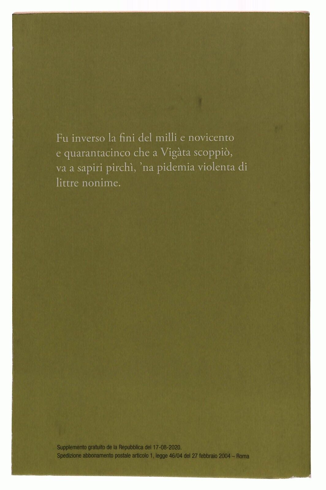 EBOND Lettera Anonima Andrea Camilleri Le Stori Di Vigata Libro LI034158