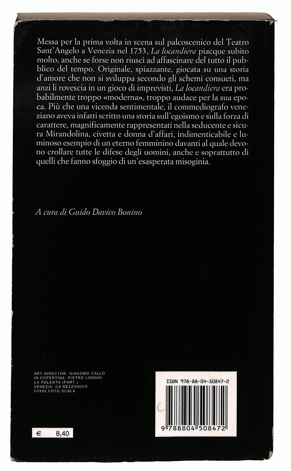 EBOND La Locandiera Di Carlo Goldoni Libro LI034340