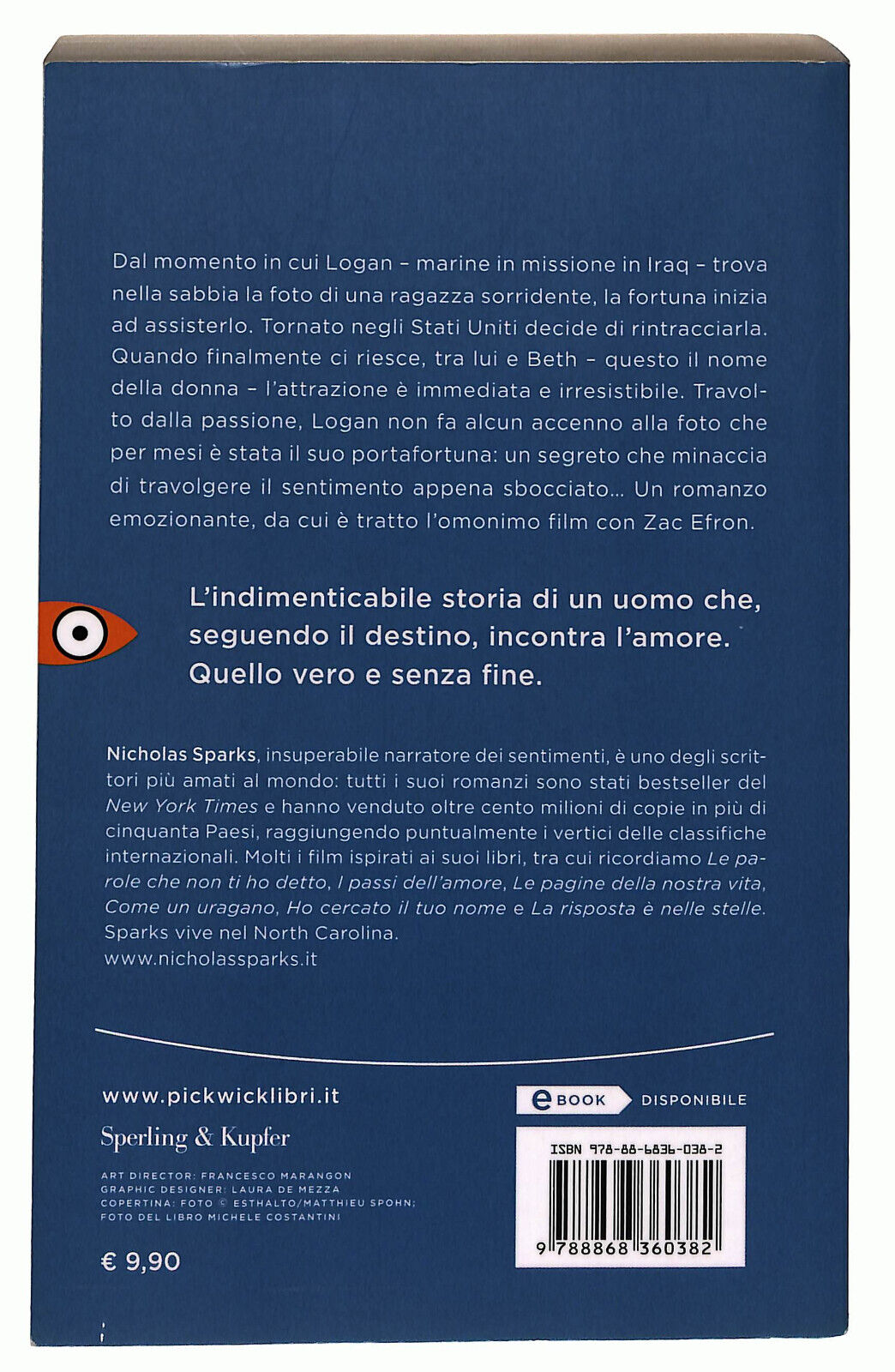 EBOND Ho Cercato Il Tuo Nome Di Nicholas Sparks Libro LI034389