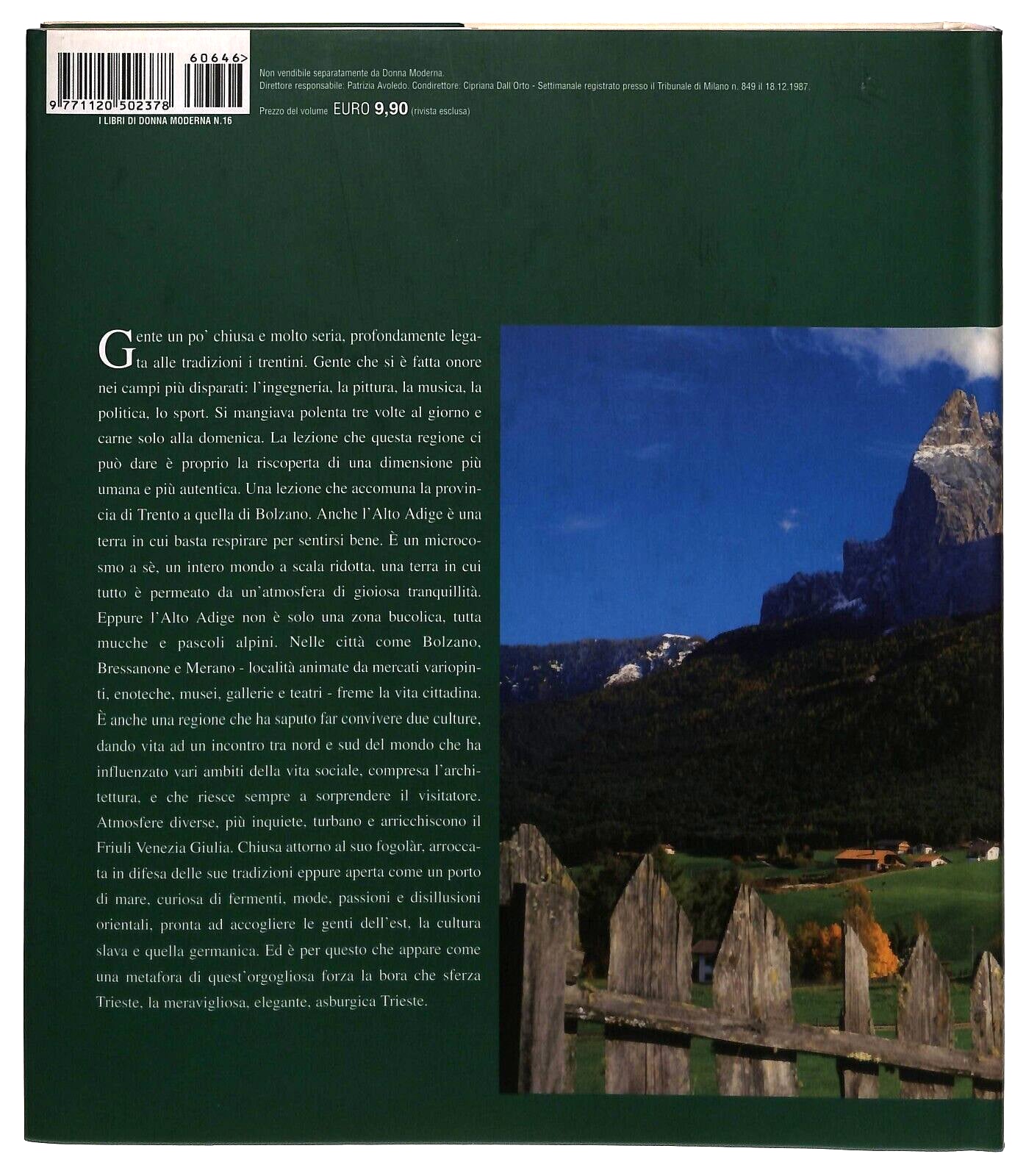 EBOND Trentino Alto Adige Friuli Venezia Giulia Tesori D'italia Libro LI034408
