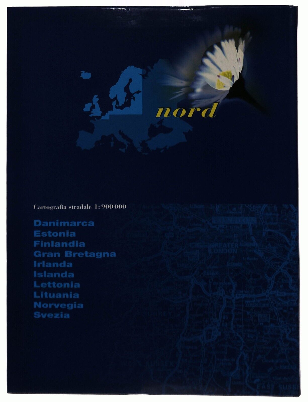 EBOND Atlante Stradale D'europa Nord Famiglia Cristiana Libro LI034459