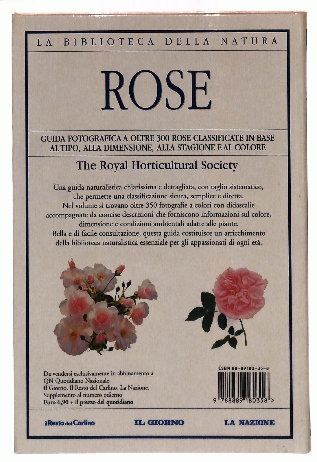 EBOND Rose Guida Fotografica a Oltre 300 Rose Classificate Libro LI034577