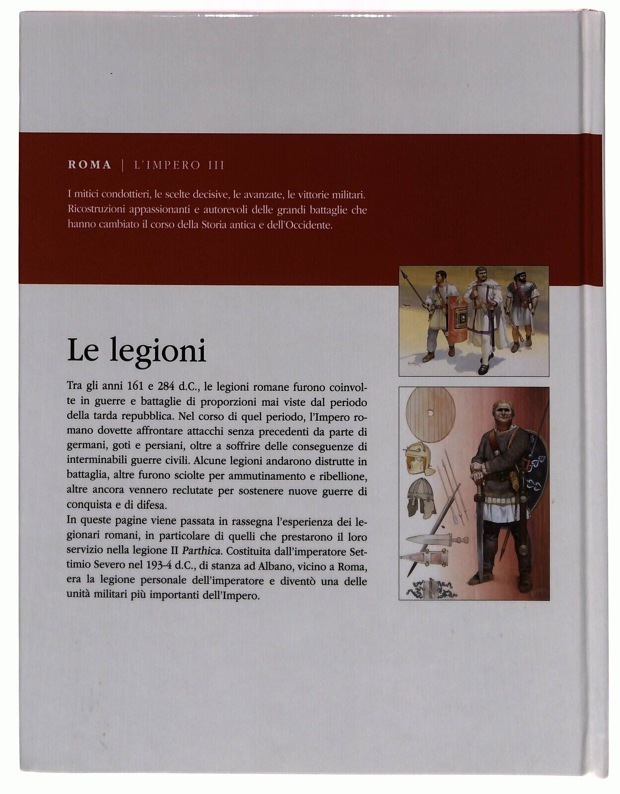 EBOND L’impero Iii Le Legioni Osprey Roma e Grecia Libro LI034702