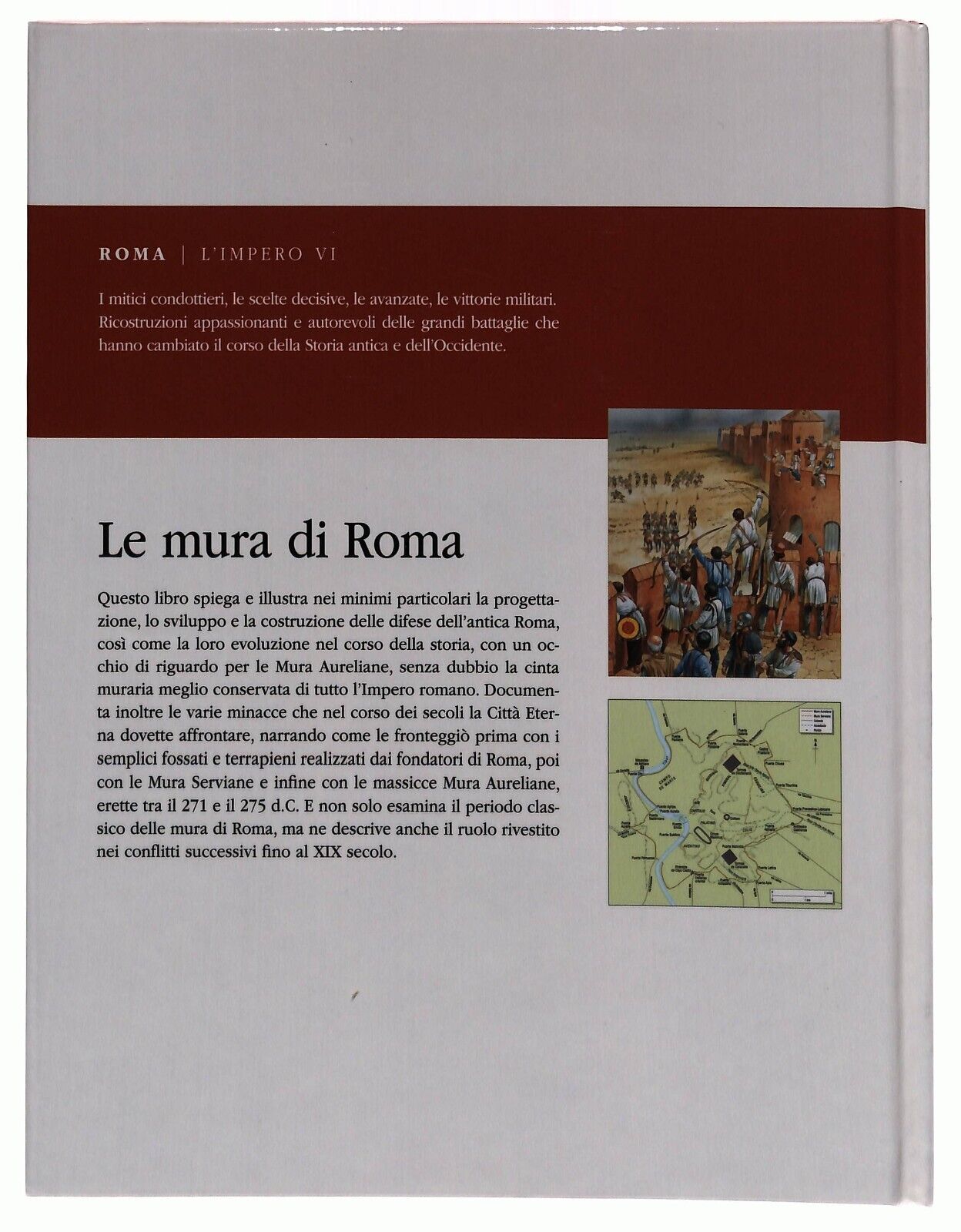 EBOND L’impero Vi. Le Mura Di Roma Osprey Roma e Grecia Libro LI034726