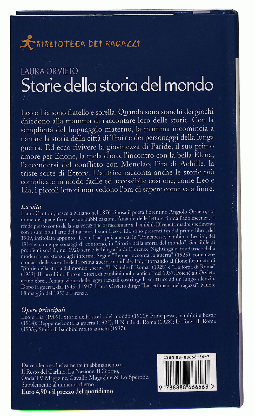 EBOND Storie Della Storia Del Mondo Biblioteca Dei Ragazzi Libro LI034787