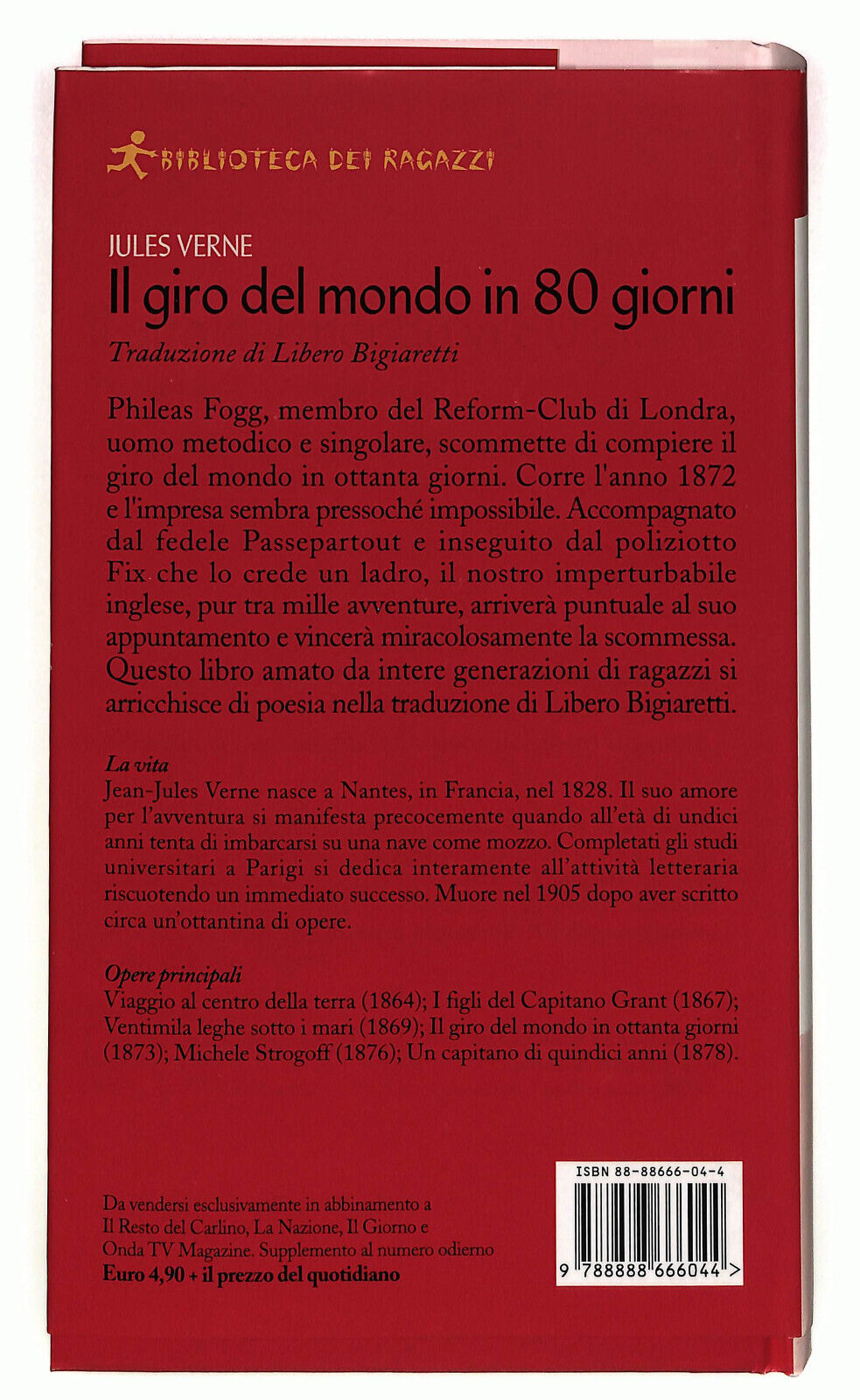 EBOND Il Giro Del Mondo In 80 Giorni Biblioteca Dei Ragazzi Libro LI034852