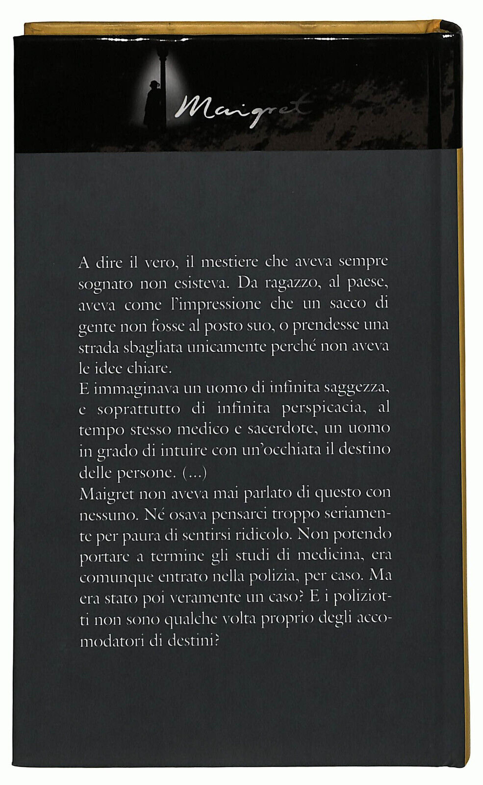 EBOND La Prima Inchiesta Di Maigret Di Georges Simenon Fabbri 2003 Libro LI034862