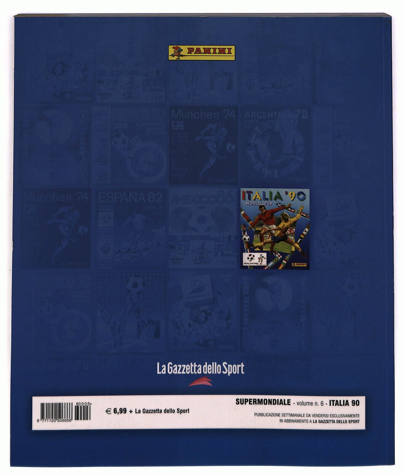 EBOND Super Mondiale n 6 Libro LI034911