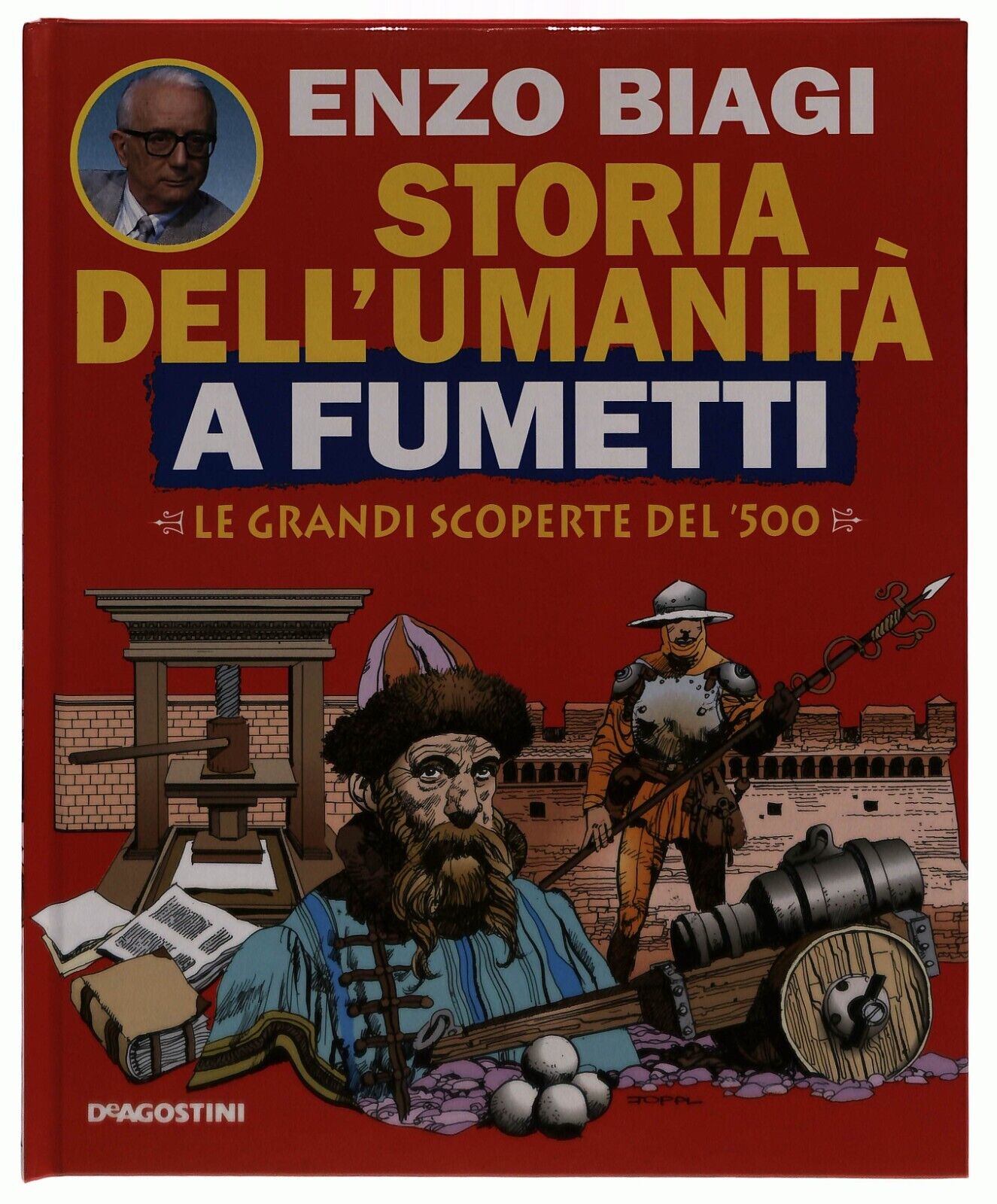 EBOND Le Grandi Scoperte Del 500 Storia Umanita Fumetti Biagi V18 Libro LI034939