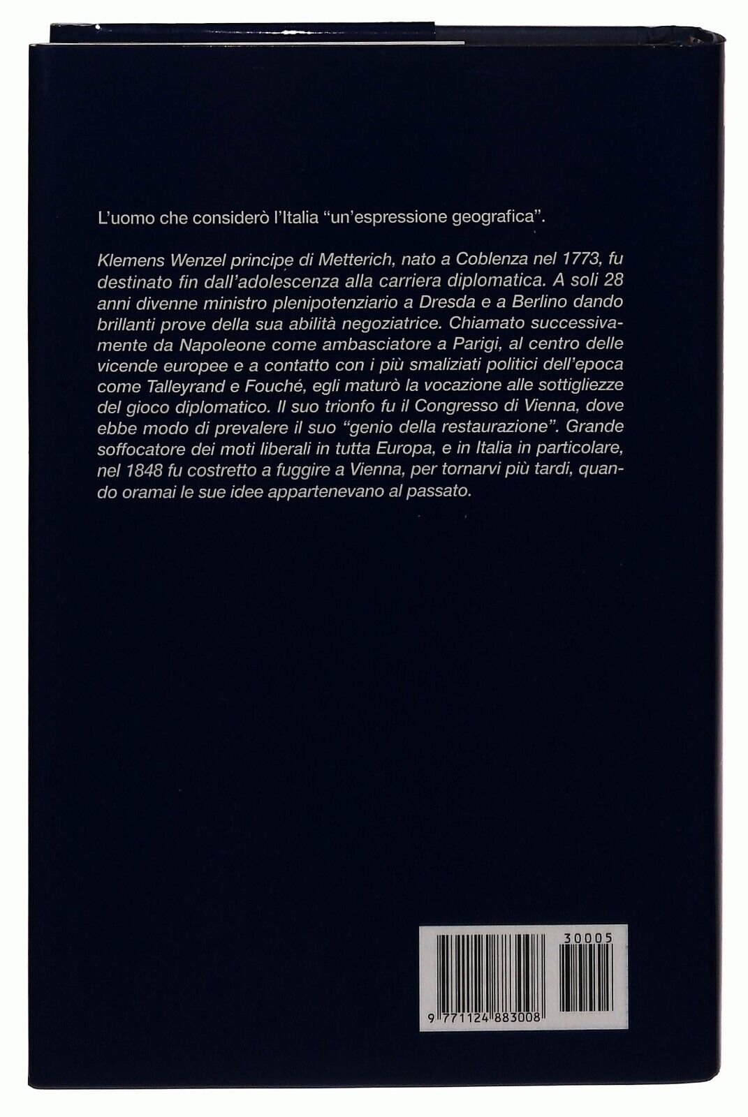 EBOND Metternich Vol.5 Franz Herre Il Giornale 2001 Libro LI034978