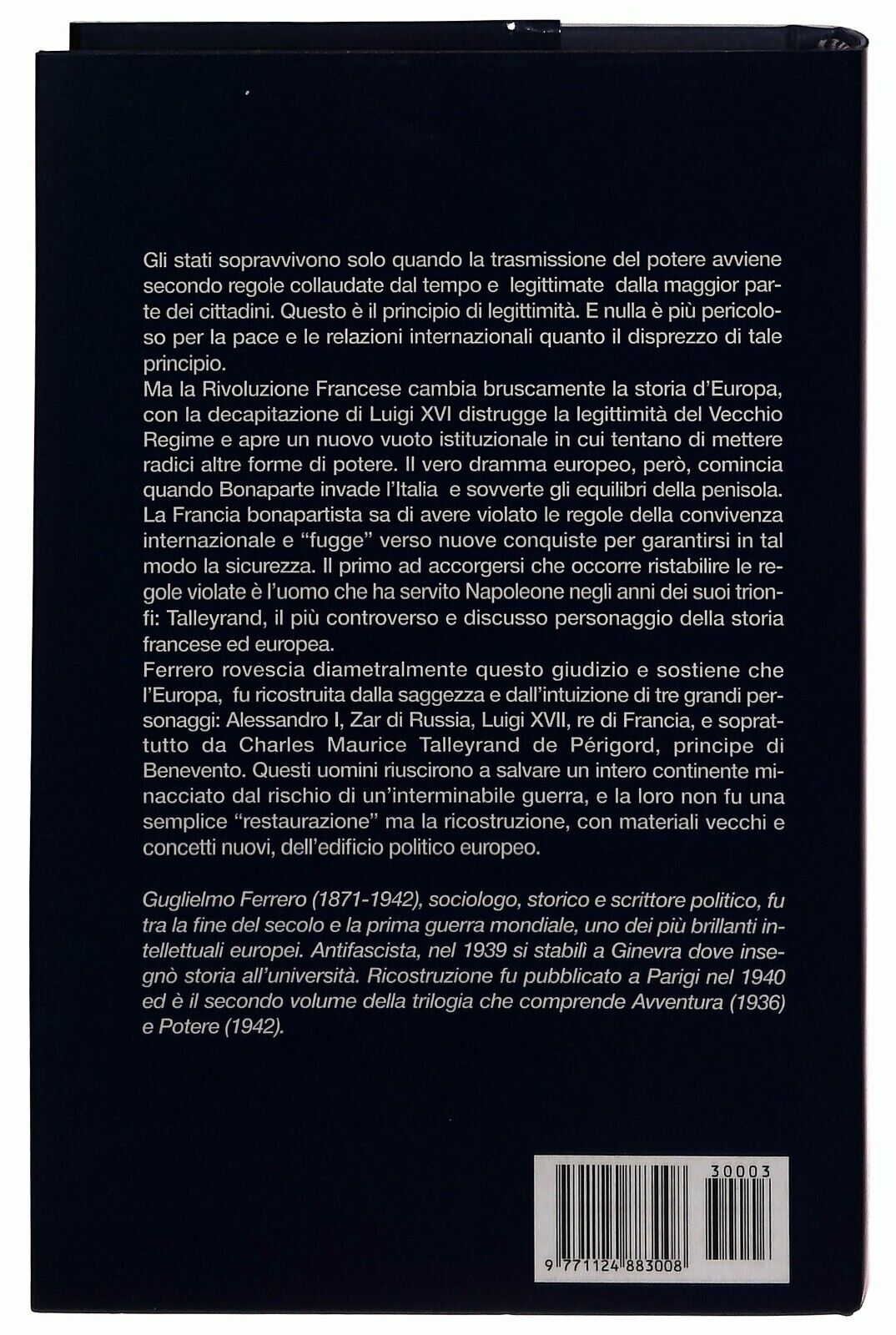EBOND Il Congresso Di Vienna 1814-1815 Ferrero Il Giornale 1999 Libro LI035002