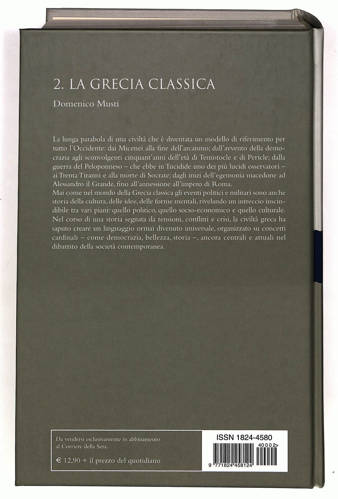 EBOND Storia Universale 2 La Grecia Classica Corriere Della Sera Libro LI035177