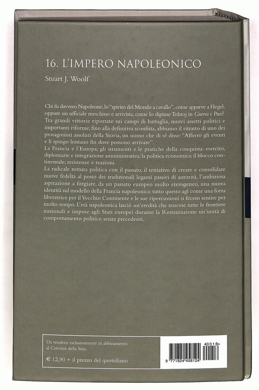 EBOND Storia Universale 16 L'impero Napoleo.. Corriere Della Sera Libro LI035203